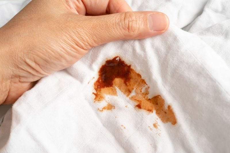 Remove Tomato Stain from White Shirt