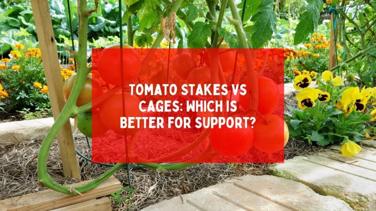 Tomato Stakes Vs Cages: Which is Better for Support?