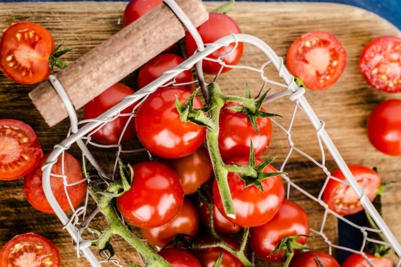 provide medium to tomatoes plants to make them moist.